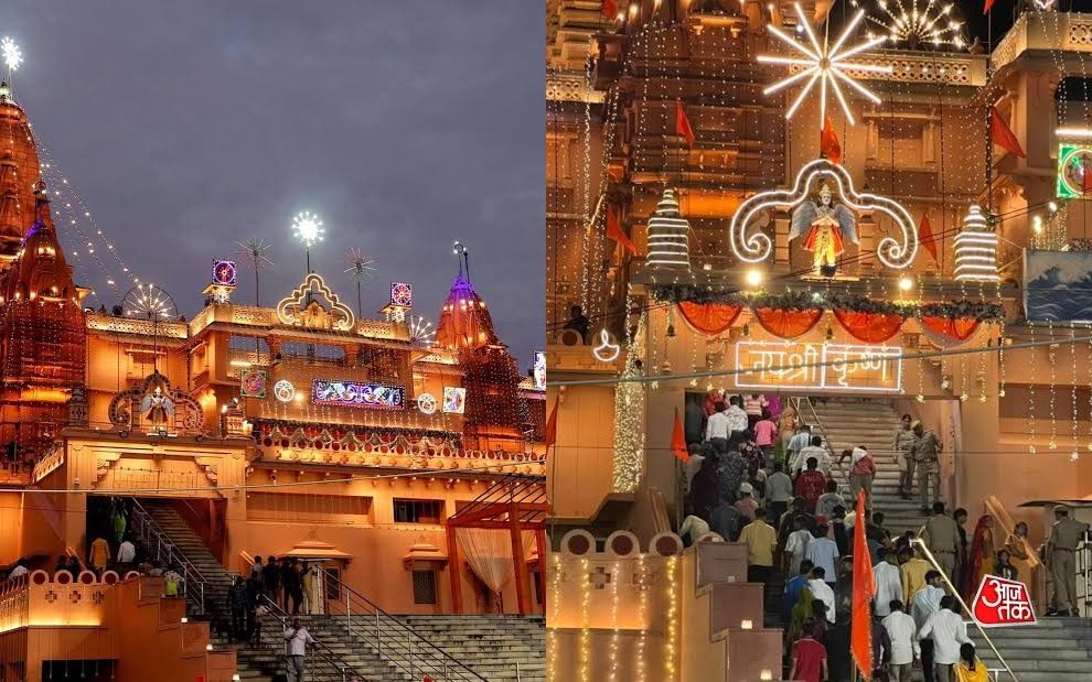 भव्य प्राकट्योत्सव: श्रीकृष्ण जन्मस्थान पर मध्यरात्रि महाअभिषेक