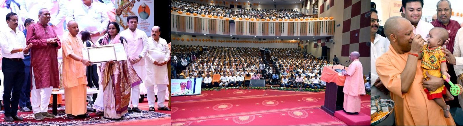 उत्तर प्रदेश के मुख्यमंत्री योगी आदित्यनाथ के दो दिवसीय गोरखपुर दौरे से जुड़ी सभी मुख्य खबरें और हलचल इस प्रकार हैं: